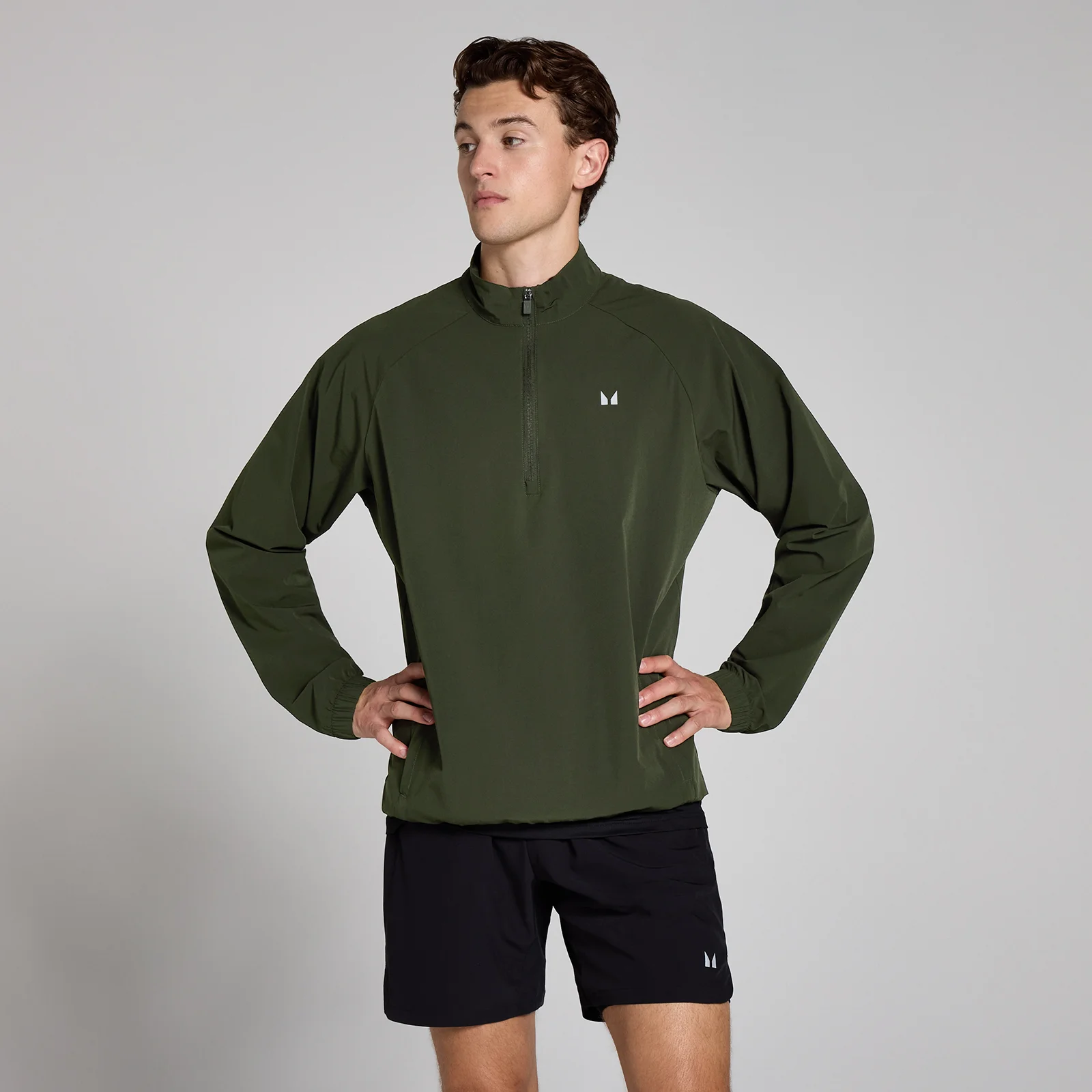 MP Pánská Lightweight Větrovka – Lesní Zelená - XS Obrázek 1