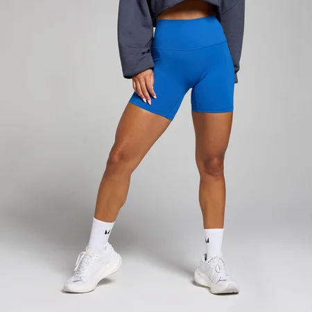 MP Dámské Tempo High Waisted Šortky – Čistě Modré