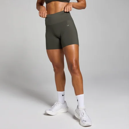 MP Dámské Tempo High Waisted Šortky – Noční Šeď