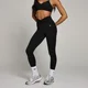 MP Dámské Tempo Ruched Front Legíny – Černé