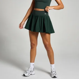 MP Dámské Tempo Pleated Sukňové Šortky – Tmavě Smaragdové - Size S