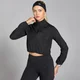 MP Dámská Velocity Slim Fit Cropped Větrovka – Černá