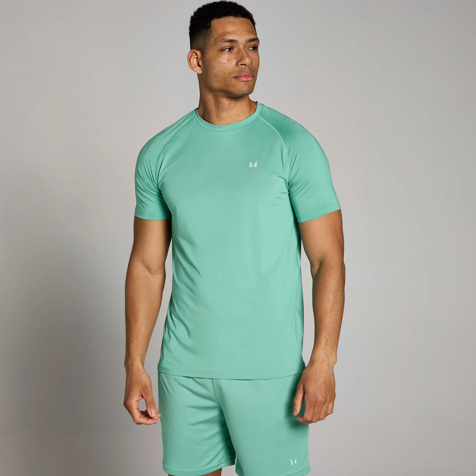 MP Pánské Training Tričko – Aqua - XS Obrázek 1