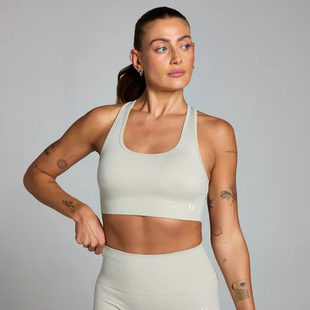 MP Dámská Shape Seamless Sportovní Podprsenka – Popelavá