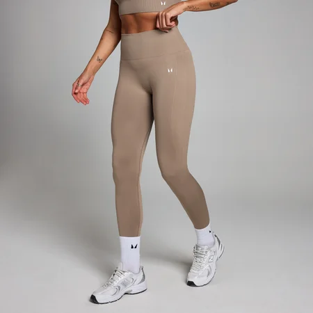 MP Dámské Shape Seamless Legíny – Světle Šedobéžové