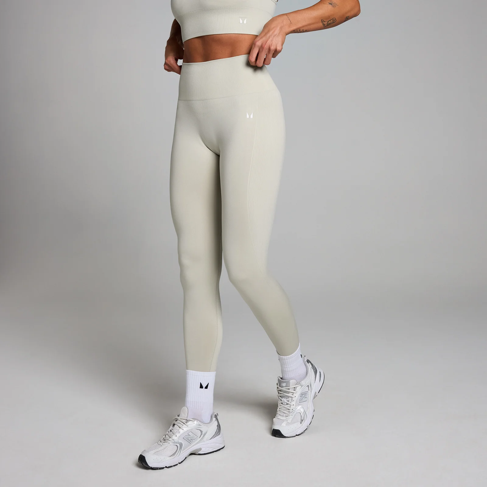 MP Dámské Shape Seamless Legíny – Popelavé - L Obrázek 1