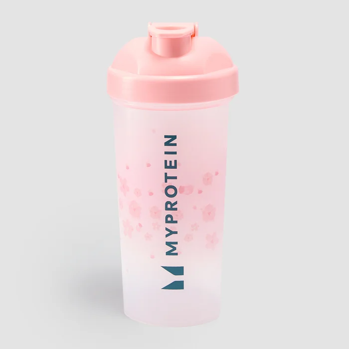 Myprotein Cherry Blossom Plastový Šejkr – Růžový