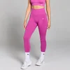 MP Dámské Tempo Seamless Scrunch Legíny – Fialovorůžové