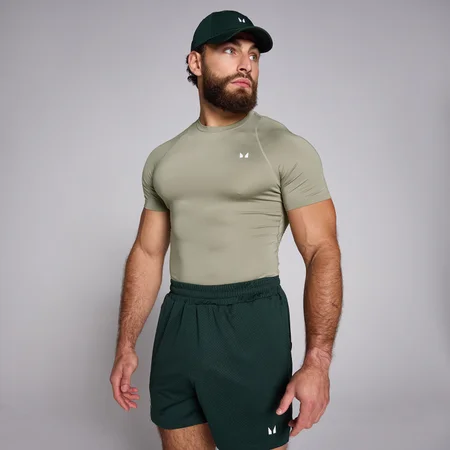 MP Pánské Training Baselayer Tričko S Krátkým Rukávem – Tmavě Šalvějové