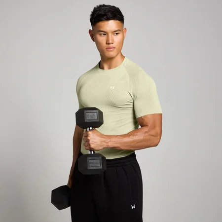 MP Pánský Tempo Pillar Graphic Seamless Top – Hřejivá Šalvěj