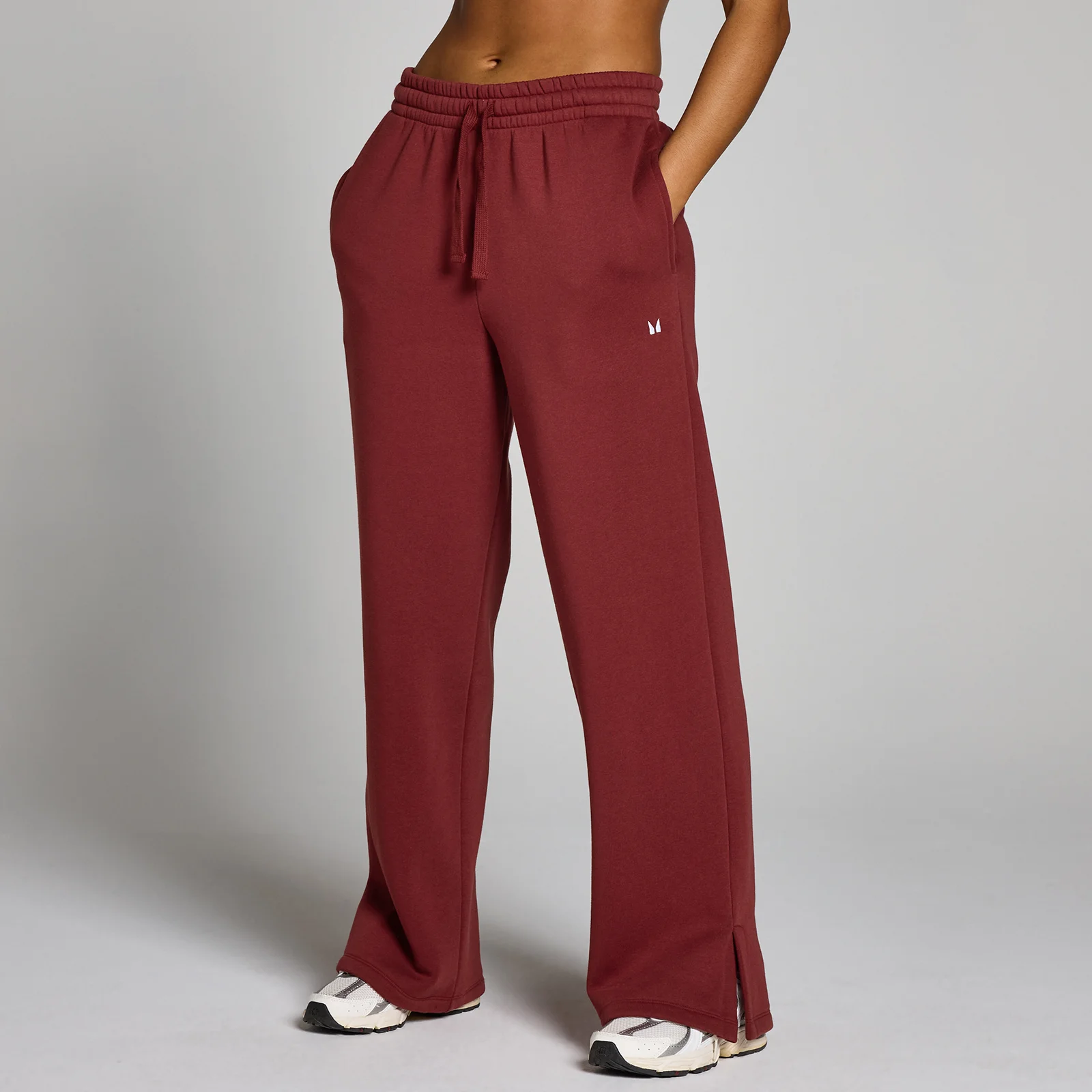 MP Dámské Basics Straight Leg Tepláky – Třešňové - XS Obrázek 1