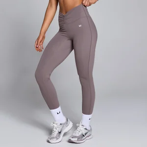 MP Dámské Tempo Ruched Front Legíny – Mocha - Size L