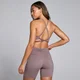 MP Dámská Tempo Strappy Back Sportovní Podprsenka – Mocha