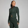 MP Dámská Tempo Cropped Bunda – Tmavě Smaragdová