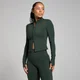 MP Dámská Tempo Cropped Bunda – Tmavě Smaragdová