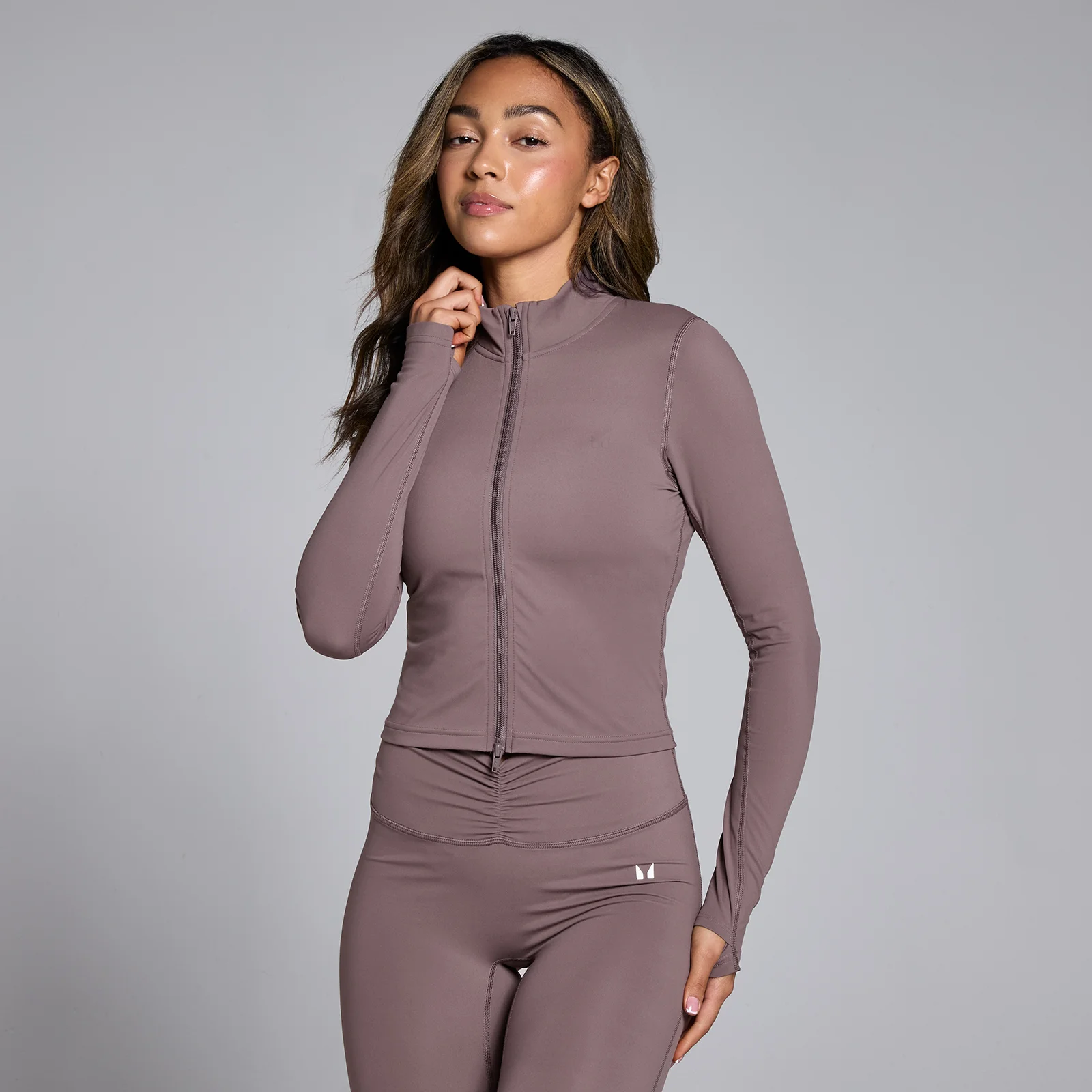 MP Dámská Tempo Cropped Bunda – Mocha - XS Obrázek 1