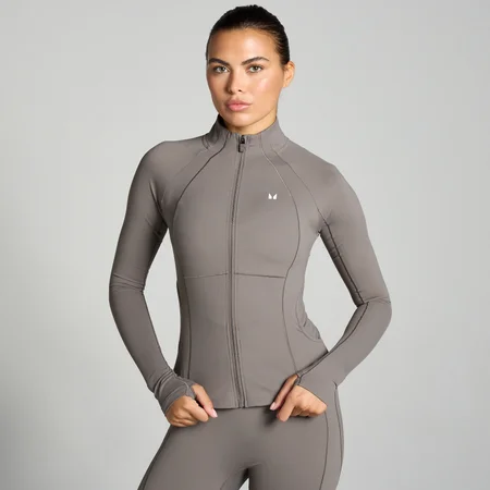 MP Dámská Tempo Ultra Curved Seam Bunda – Tmavě Lanýžová