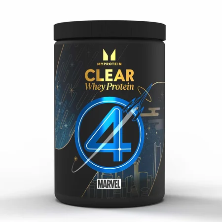 Clear Whey Protein – Modrá žvýkačka (Fantastická čtyřka)