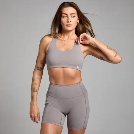 MP Dámská Active Cross Back Adjustable Podprsenka – Studená Šedá