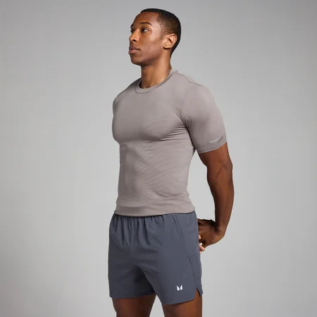 MP Pánské Active Seamless Printed Tričko – Studená Šedá