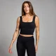 MP Dámské Active Square Neck Tričko Bez Rukávů – Černé