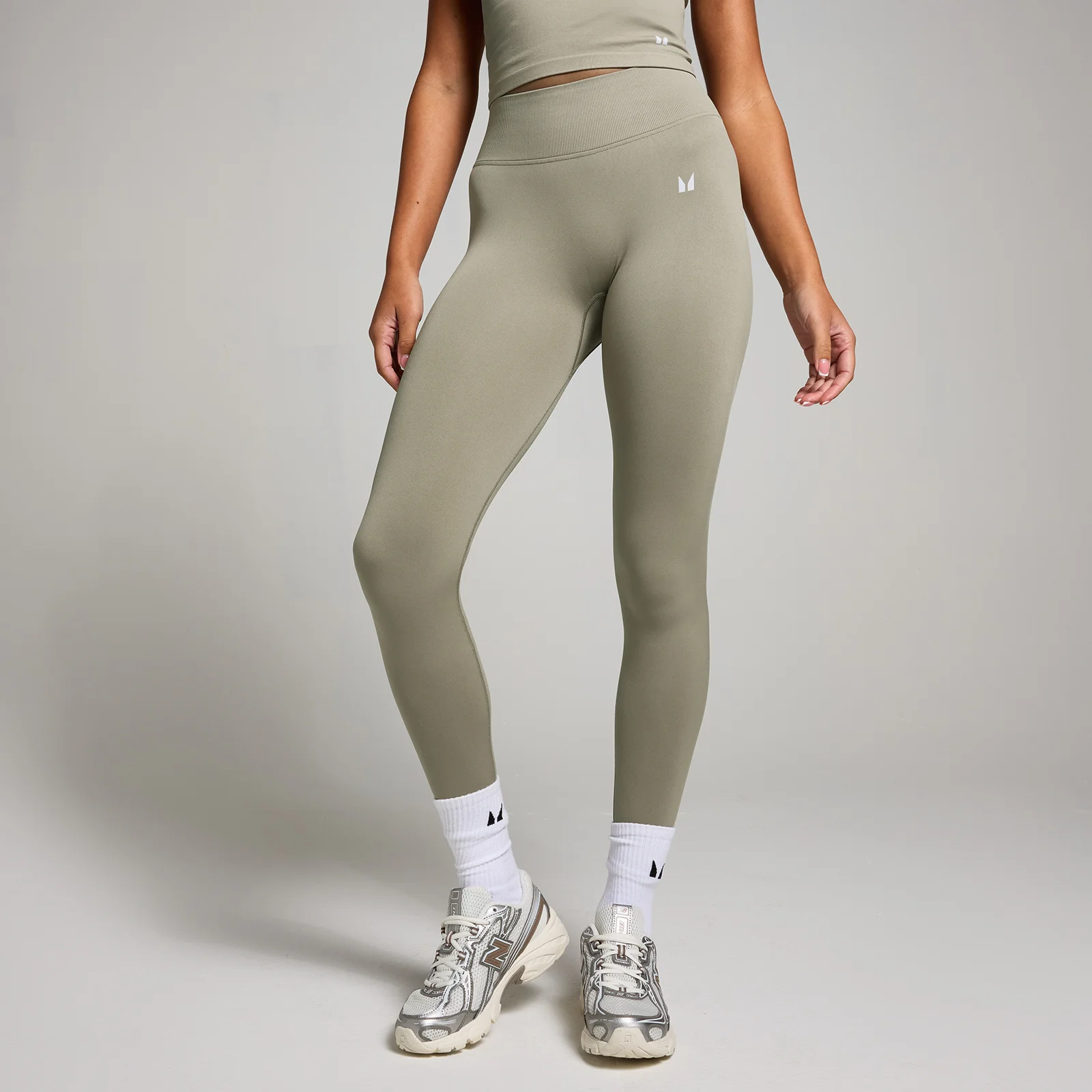 MP Dámské Invisible Scrunch Seamless Legíny – Tmavě Šalvějové - XL Obrázek 1