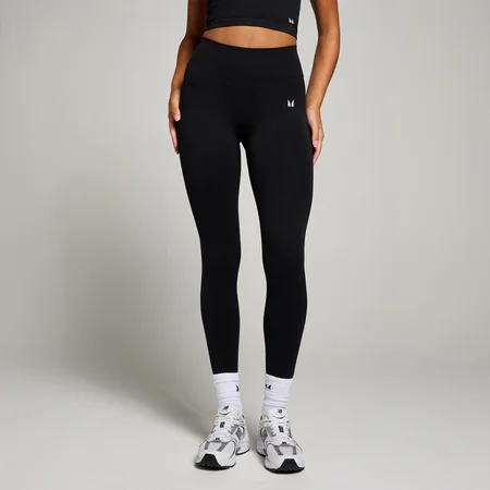 MP Dámské Invisible Scrunch Seamless Legíny – Černé