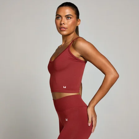 MP Dámský Tempo Seamless Top Bez Rukávů – Třešňový