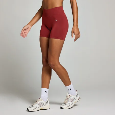 MP Dámské Invisible Scrunch Seamless Šortky – Třešňové