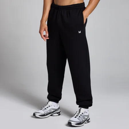 MP Pánské Rest Day Oversized Tepláky – Černé