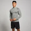 MP Pánský Tempo Pillar Graphic Seamless 1/4 Zip – Šedý