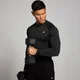 MP Pánský Tempo Pillar Graphic Seamless Top S Dlouhým Rukávem – Černý