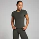 MP Dámské Tempo Body Fit Tričko S Krátkým Rukávem – Noční Šeď