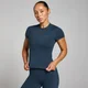 MP Dámské Tempo Body Fit Tričko s Krátkým Rukávem – Tmavě Safírové