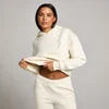 MP Dámská Basics Oversized Mikina S Kapucí – Jemně Krémová