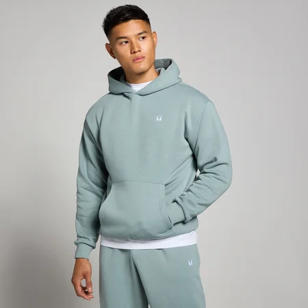 MP Pánská Rest Day Oversized Mikina S Kapucí – Olovo