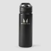 Myprotein Lahev Z Recyklovaného Kovu S Výklopným Brčkem 500 ml – Černá