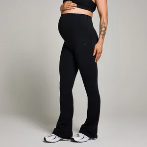MP Dámské Těhotenské Over the Bump Flared Legíny – Černé - Size XS