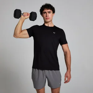 MP Pánské Active Gridded Tričko – Černé - Size XS