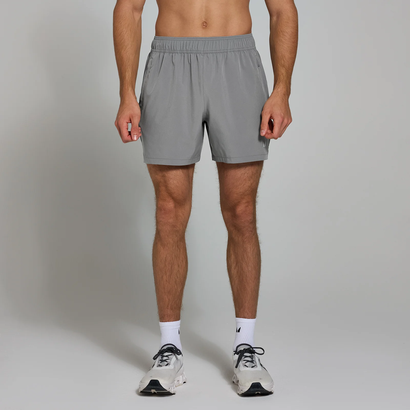 MP Pánské Active Woven Šortky 13 cm – Šedé - M Obrázek 1