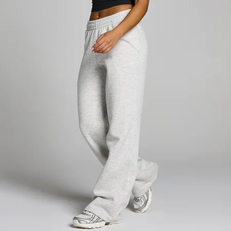 MP Dámské Basics Tall Straight Leg Tepláky – Šedý Melír