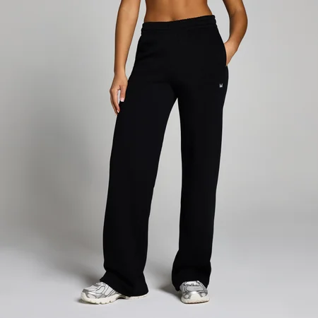 MP Dámské Basics Tall Straight Leg Tepláky – Černé