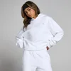 MP Dámská Basics Oversized Mikina S Kapucí – Bílá