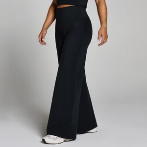 MP Dámské Petite Tempo Kalhoty se Širokými Nohavicemi - Černá - Size XL
