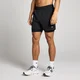 MP Pánské Training Šortky 2 v 1, 13 cm – Černé