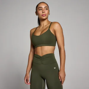 MP Dámská Tempo Sportovní Podprsenka - Lesní Zelená - Size S