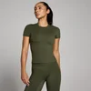 MP Dámské Tempo Přiléhavé Tričko s Krátkým Rukávem - Lesní Zelená