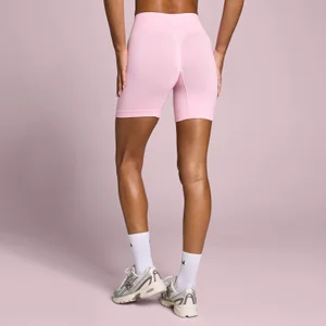 MP Dámské Tempo Bezešvé Scrunch Šortky - Růžová - Size XL