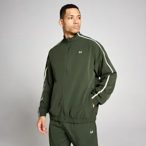 MP Pánská Tempo Panel Tkaná Bunda - Lesní Zelená - Size M