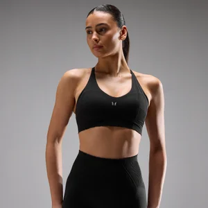 MP Dámská Tempo Ultra Bezešvá Sportovní Podprsenka - Černá - Size XS